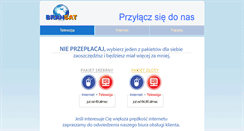 Desktop Screenshot of bransat.pl