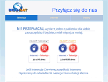 Tablet Screenshot of bransat.pl